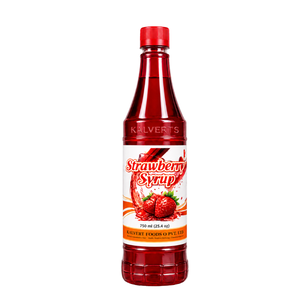 Kalvert's Strawberry Syrup 750 ml buy online USA - 1